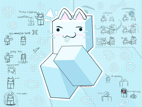 Roblox art I made for fun!