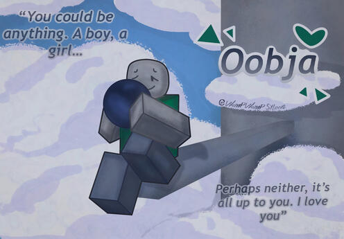 Art piece for game Oobja