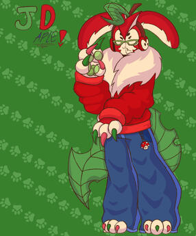 Art of my OC JD Aple!